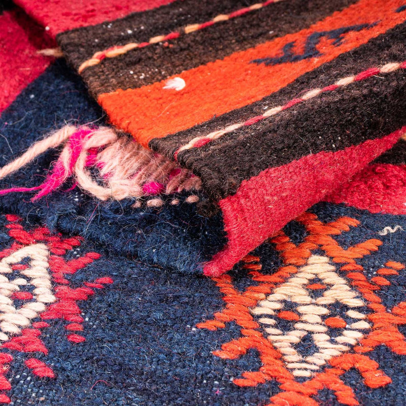 Kelim Rug - Old - 200 x 155 cm - multicolored