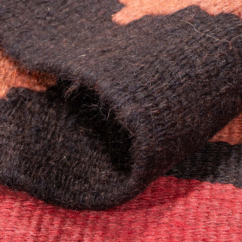 Runner Kelim Rug - Old - 385 x 155 cm - brown