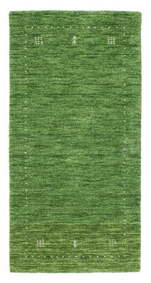 Gabbeh Rug - Softy - 143 x 72 cm - green