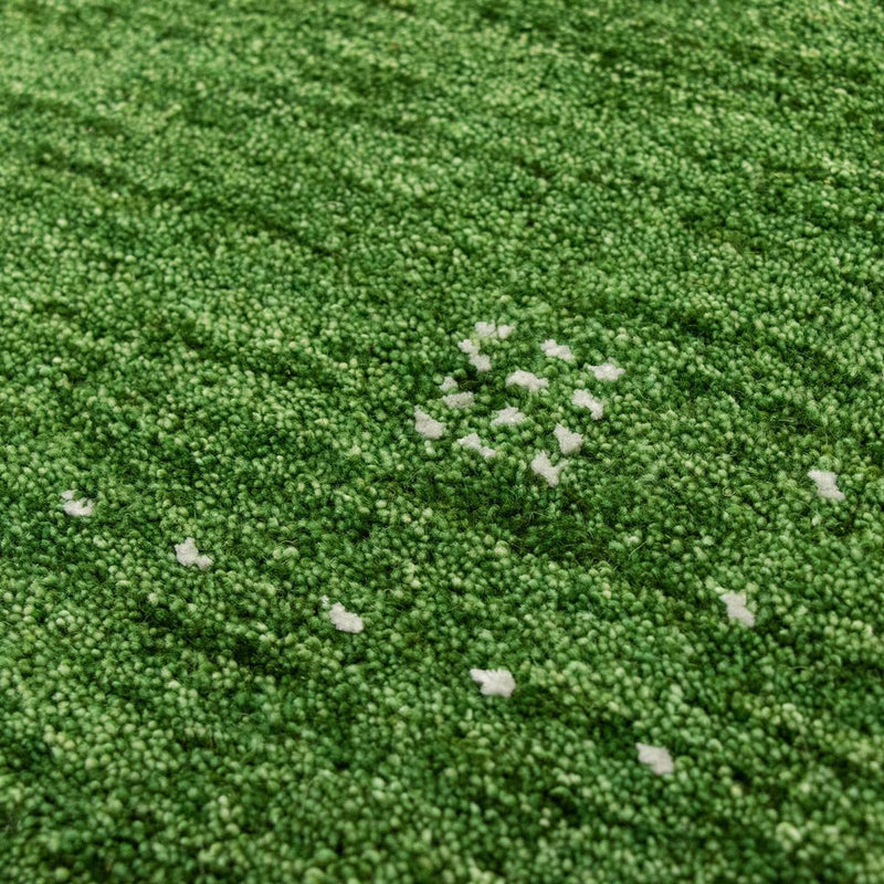 Gabbeh Rug - Softy - 143 x 72 cm - green