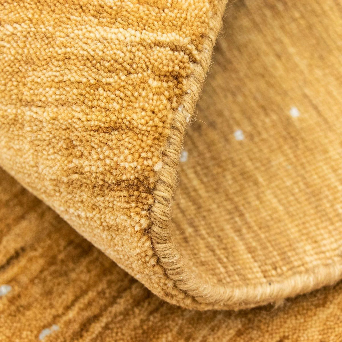 Gabbeh Rug - Softy - 137 x 73 cm - dark beige