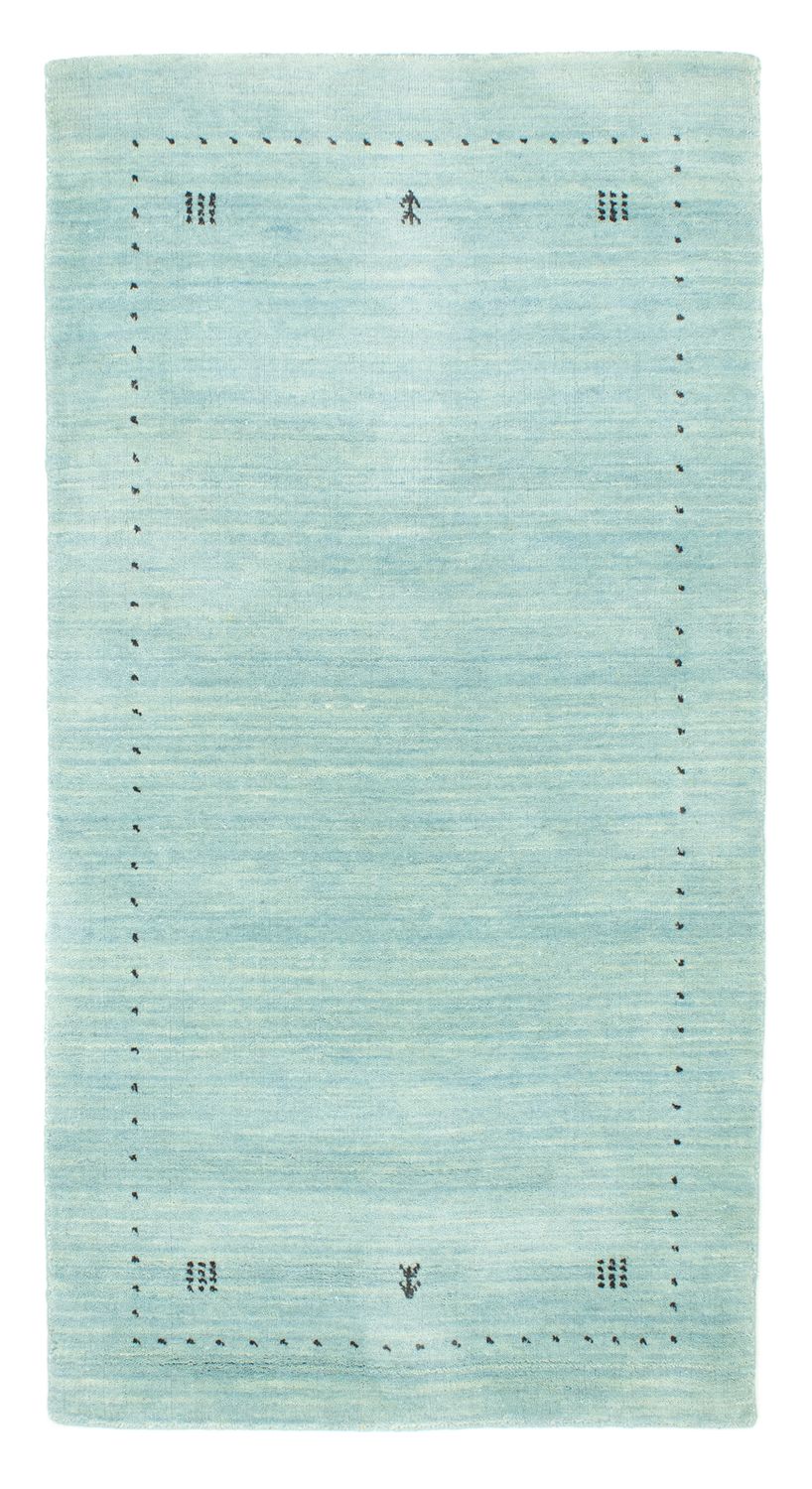 Gabbeh Rug - Softy - 142 x 73 cm - light blue
