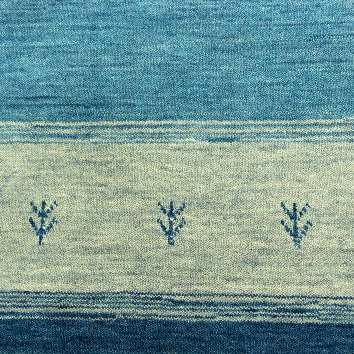 Gabbeh Rug - Softy - 203 x 144 cm - blue