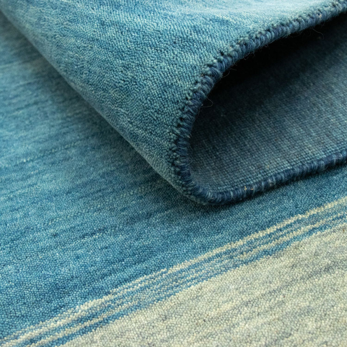 Gabbeh Rug - Softy - 203 x 144 cm - blue