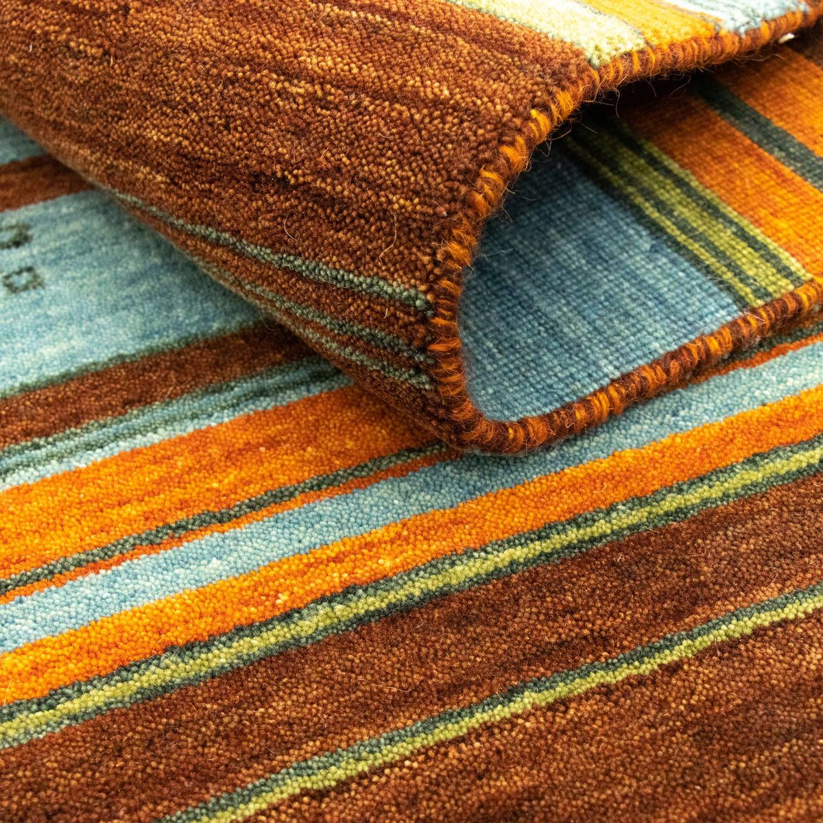 Gabbeh Loom Rug 143x203cm - Wool Rug