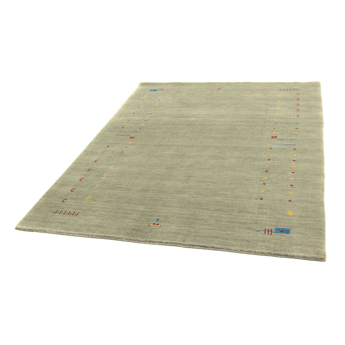 Gabbeh Rug - Softy - 202 x 143 cm - silver