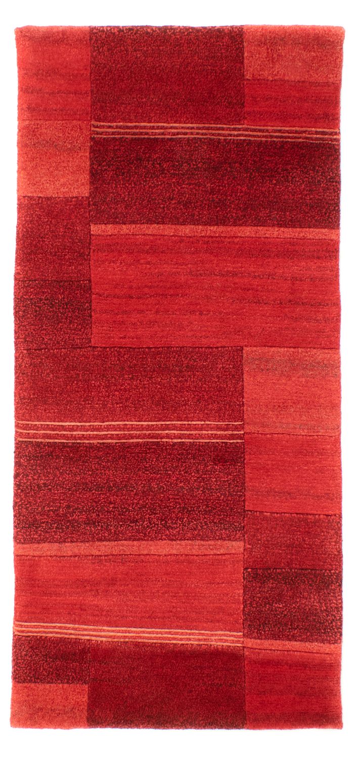 Runner Nepal Rug - 142 x 72 cm - red
