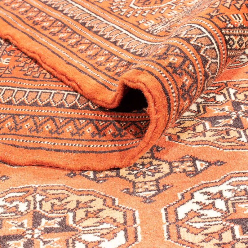 Turkaman Rug - 333 x 260 cm - dark red