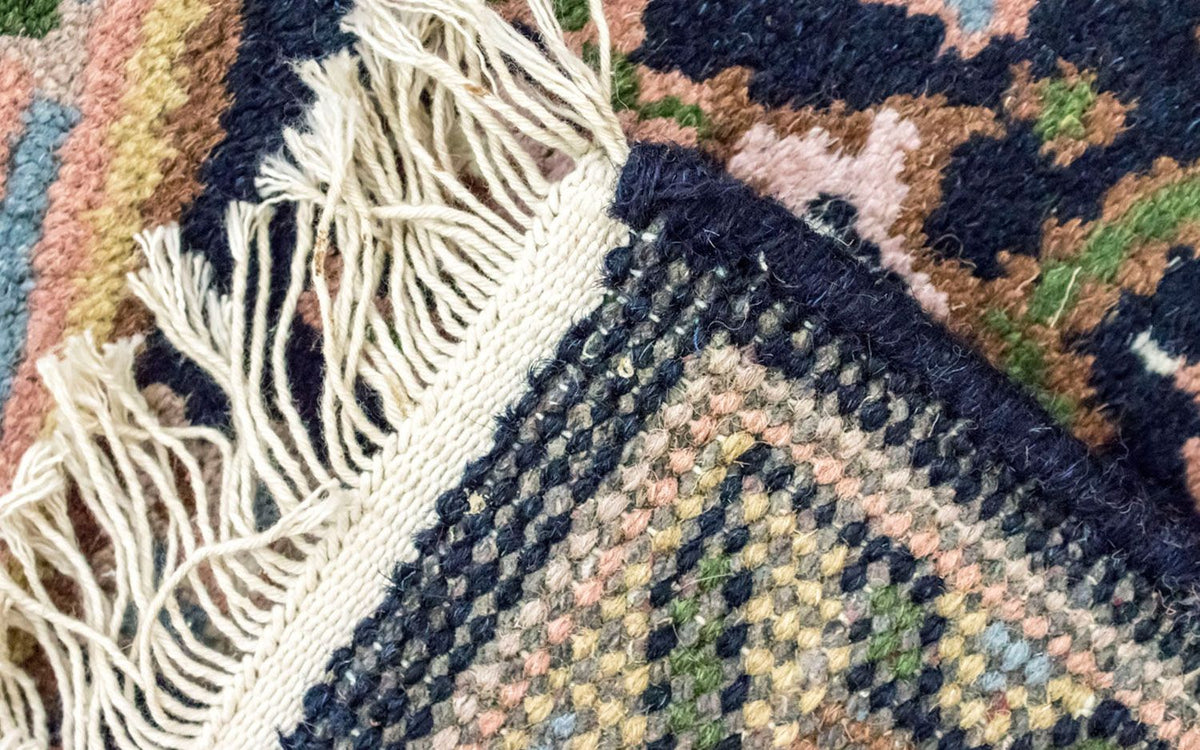 Oriental Rug - 160 x 90 cm - blue