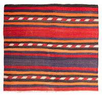 Kelim Rug - Old - 165 x 150 cm - multicolored