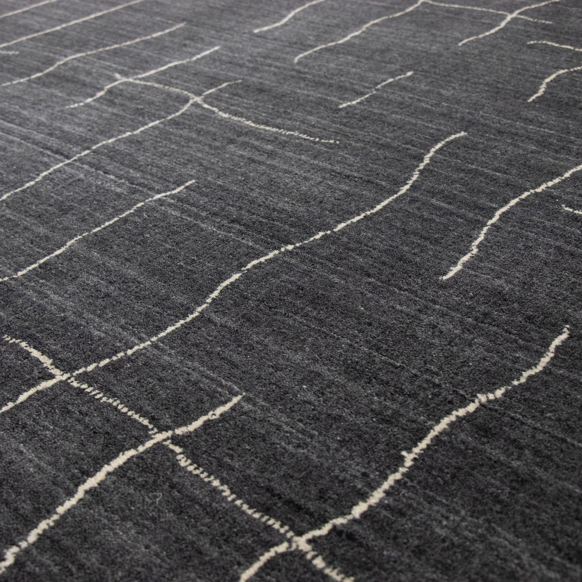 Nepal Rug - 200 x 142 cm - grey