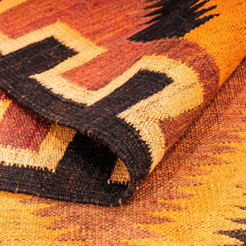 Runner Kelim Rug - Old - 320 x 140 cm - multicolored