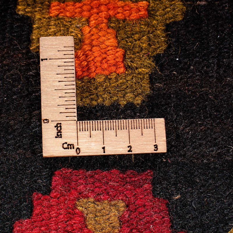 Runner Kelim Rug - Old - 380 x 144 cm - multicolored