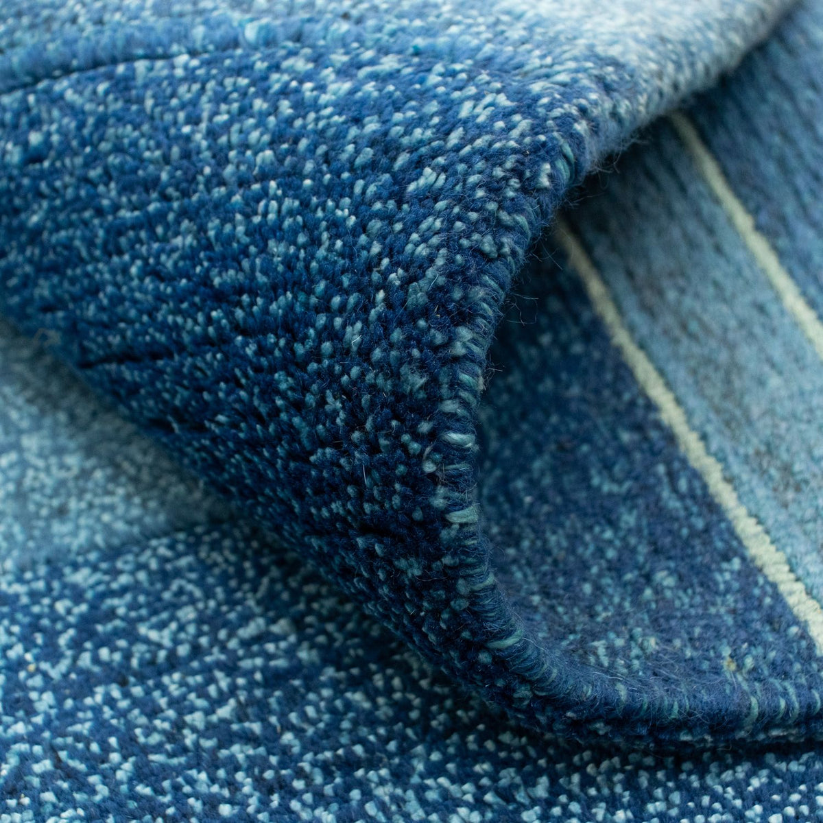 Nepal Rug - 181 x 121 cm - blue