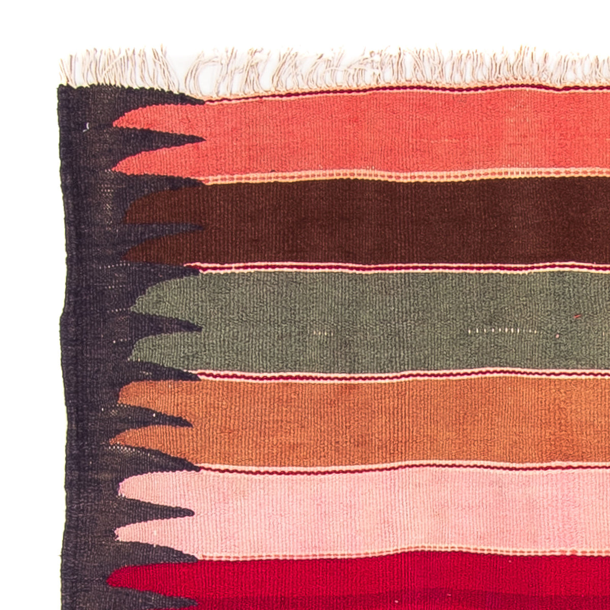 Kelim Rug - Old - 160 x 130 cm - multicolored