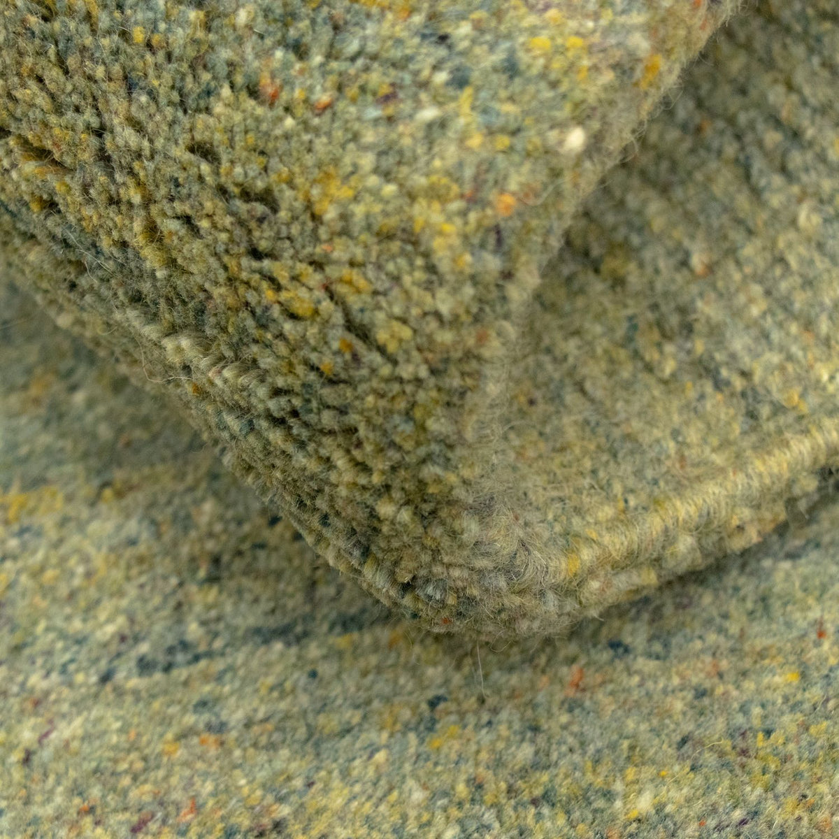 Nepal Rug - 139 x 74 cm - green