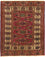 Afghan Rug - Bukhara - 106 x 94 cm - red