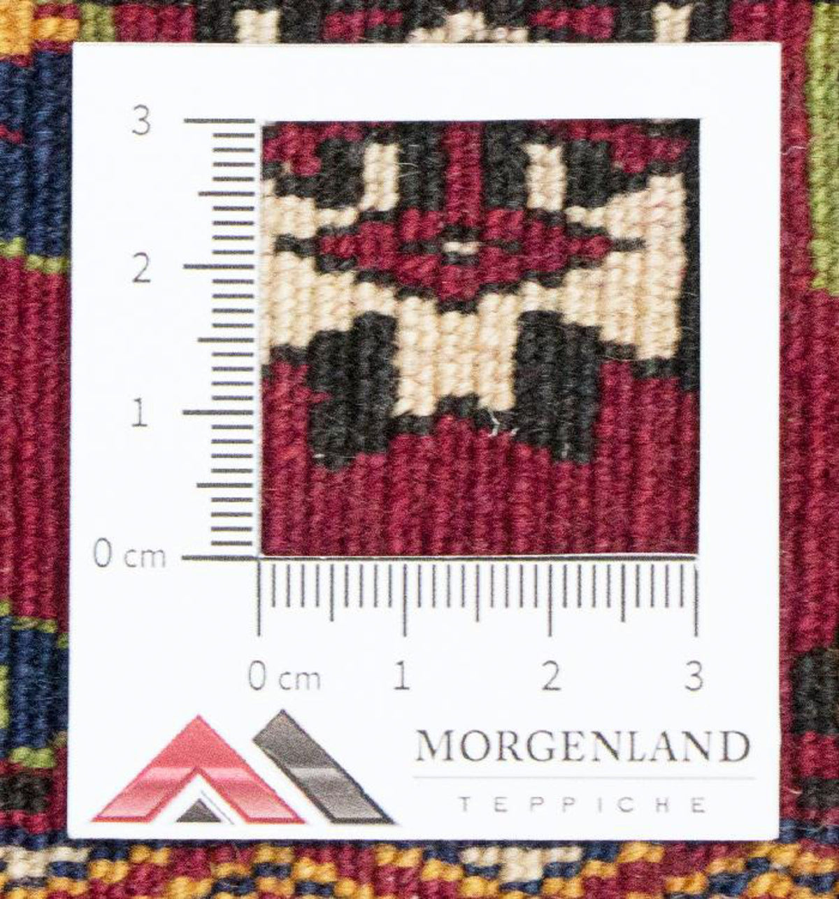 Afghan Rug - Bukhara - 106 x 94 cm - red