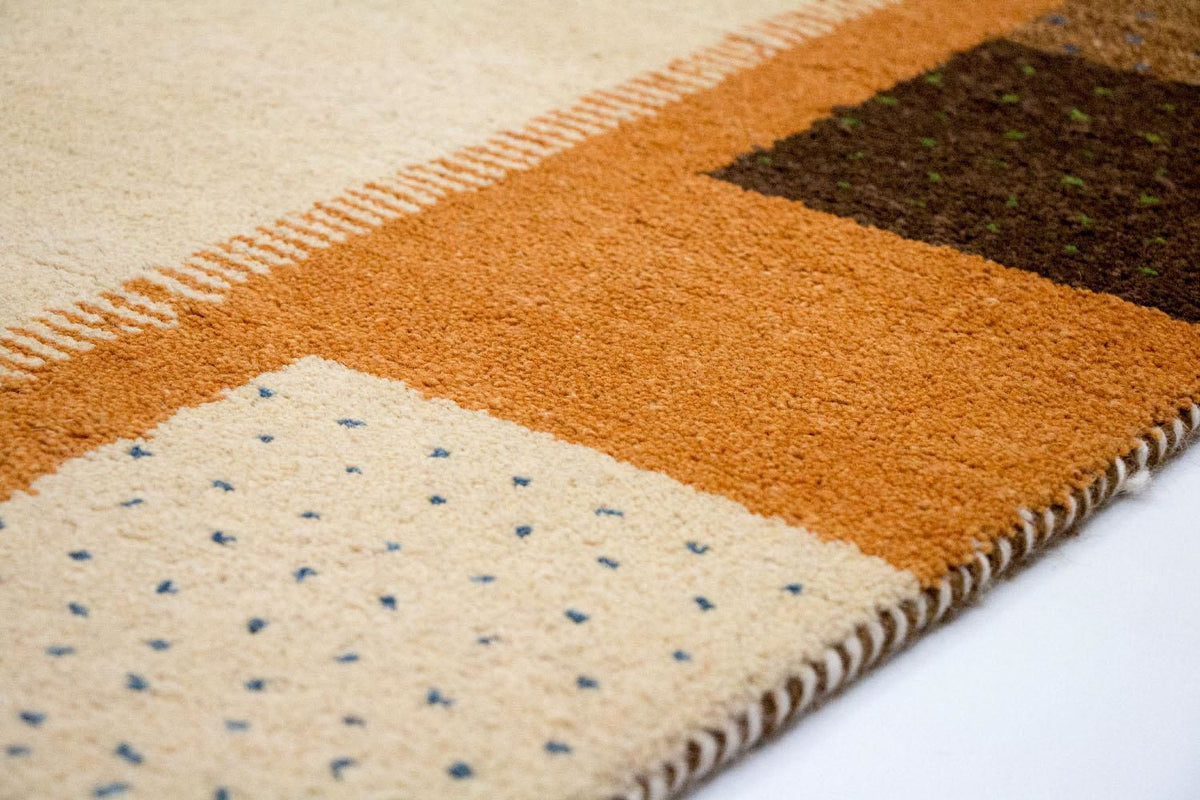 Gabbeh Rug - Indus - 243 x 171 cm - beige
