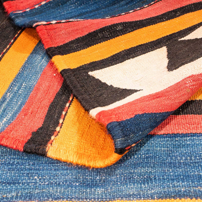 Runner Kelim Rug - Old - 260 x 163 cm - multicolored