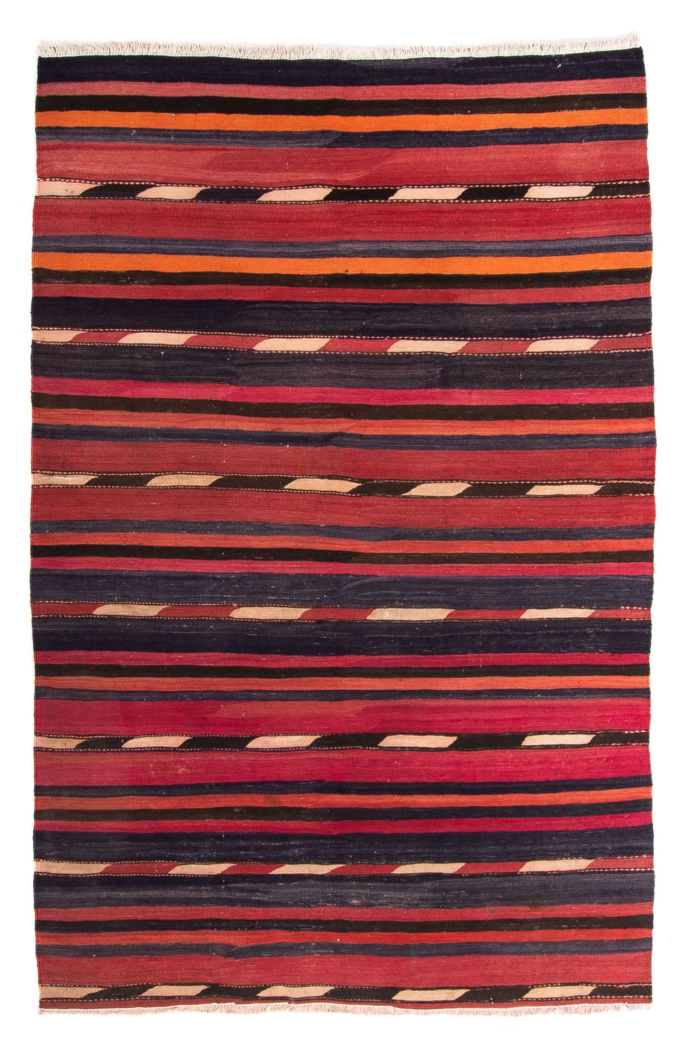 Kelim Rug - Old - 215 x 140 cm - multicolored