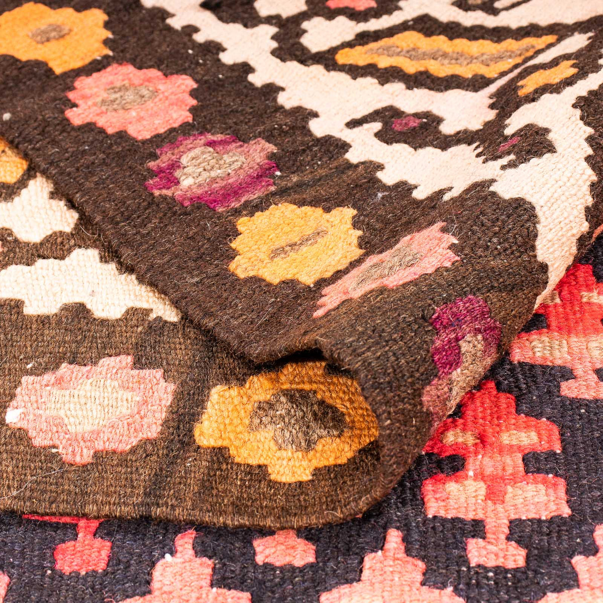 Kelim Rug - Old - 270 x 145 cm - multicolored