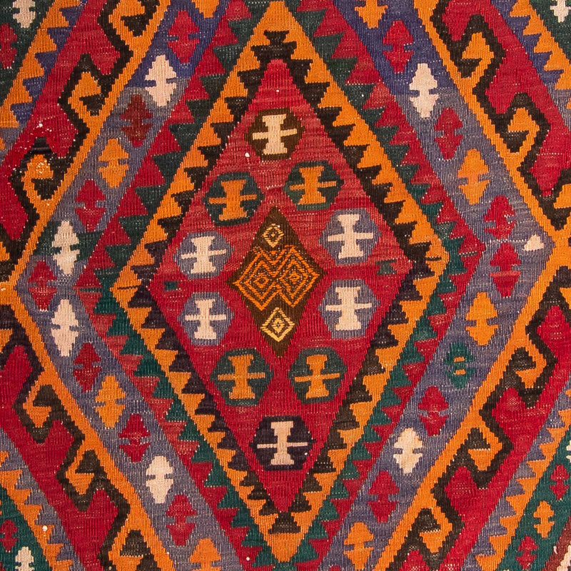 Runner Kelim Rug - Old - 323 x 167 cm - multicolored