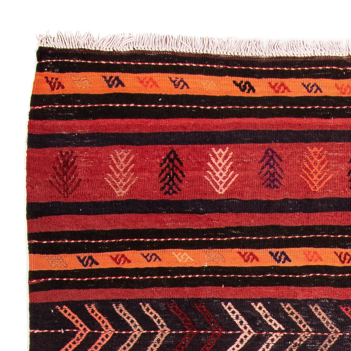 Kelim Rug - Old - 225 x 165 cm - multicolored