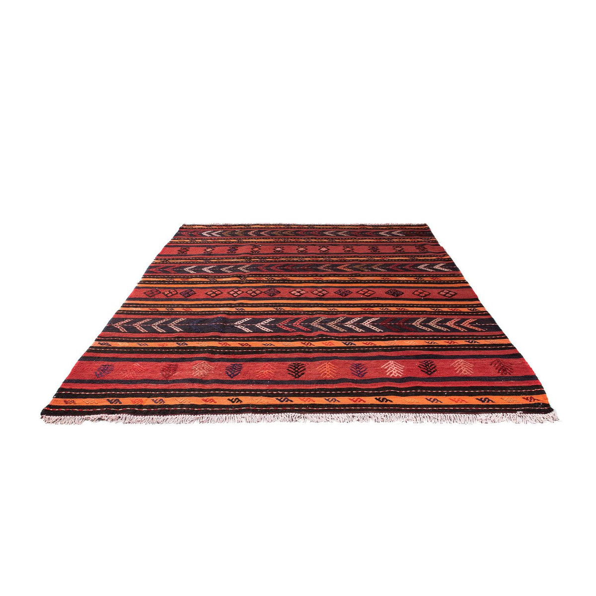 Kelim Rug - Old - 225 x 165 cm - multicolored