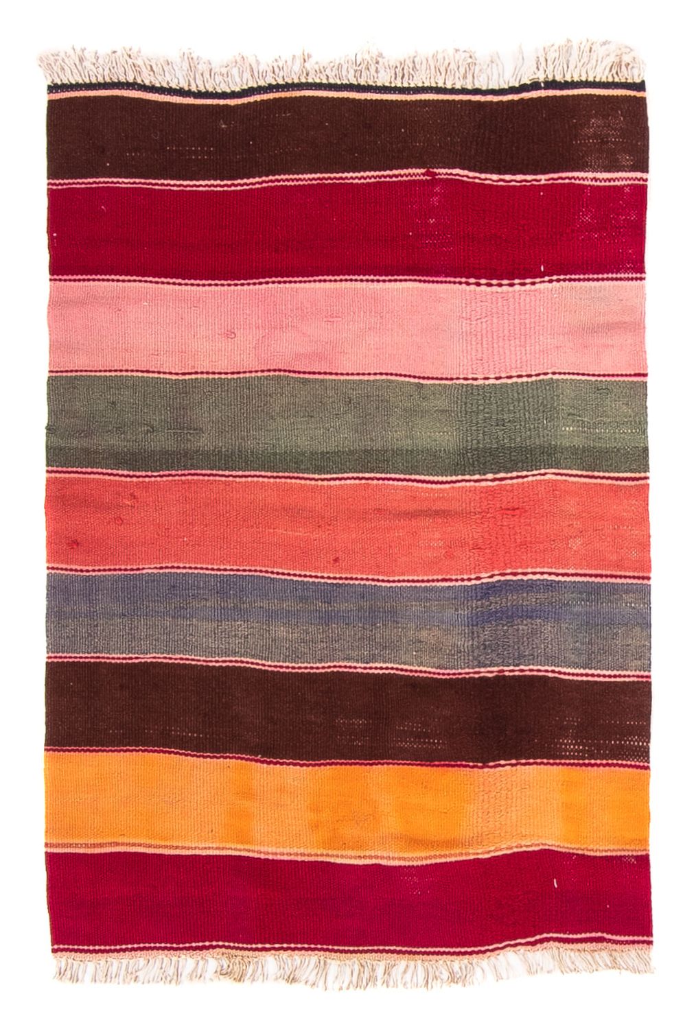 Kelim Rug - Old - 100 x 70 cm - multicolored