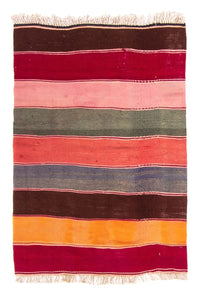 Kelim Rug - Old - 100 x 70 cm - multicolored