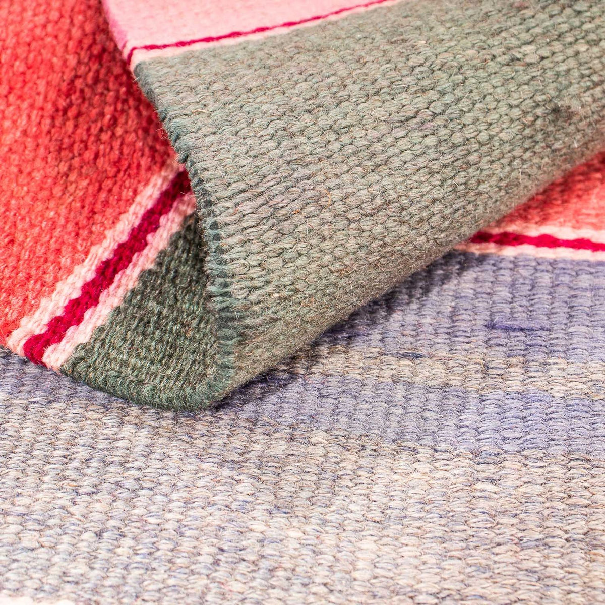 Kelim Rug - Old - 100 x 70 cm - multicolored