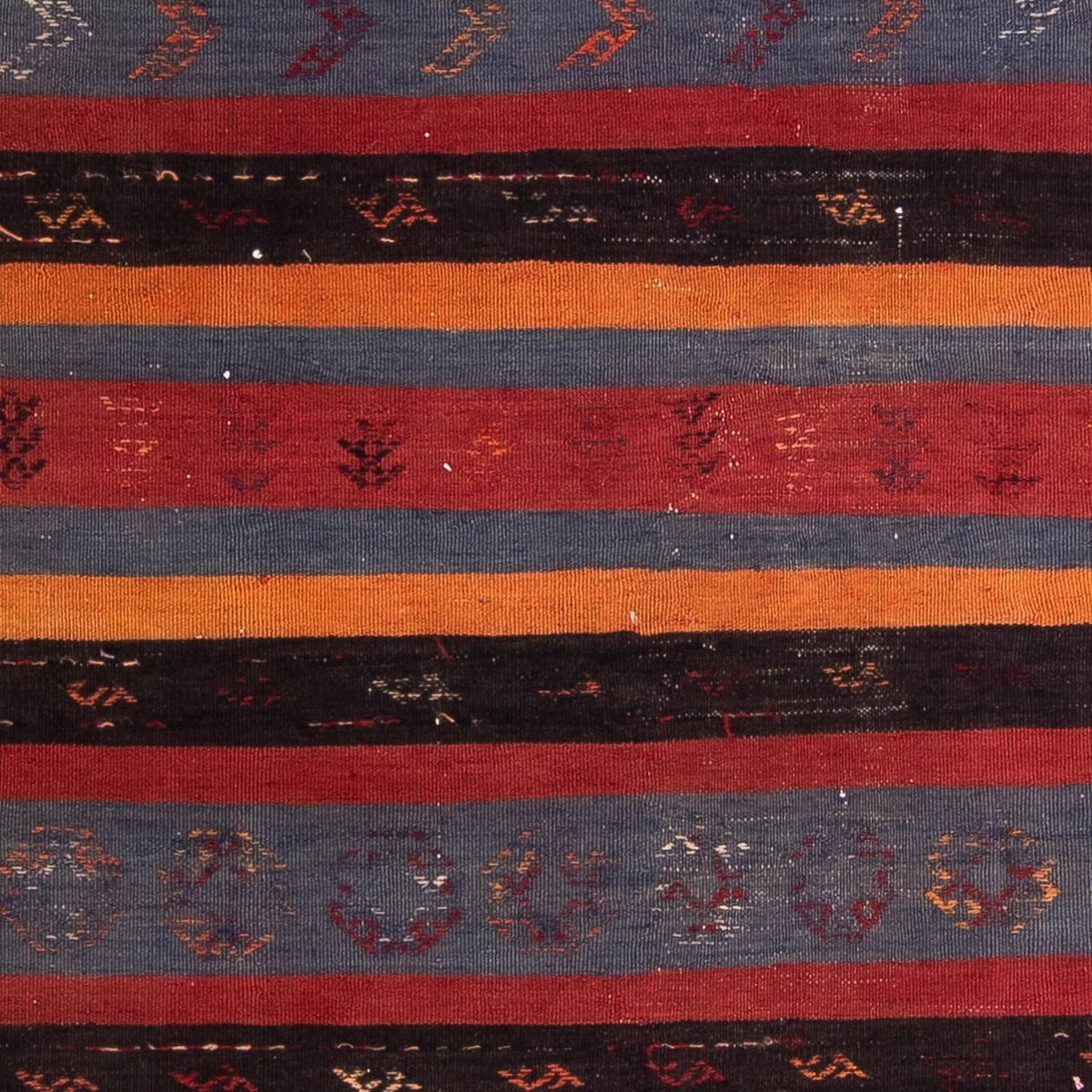 Kelim Rug - Old - 205 x 160 cm - multicolored