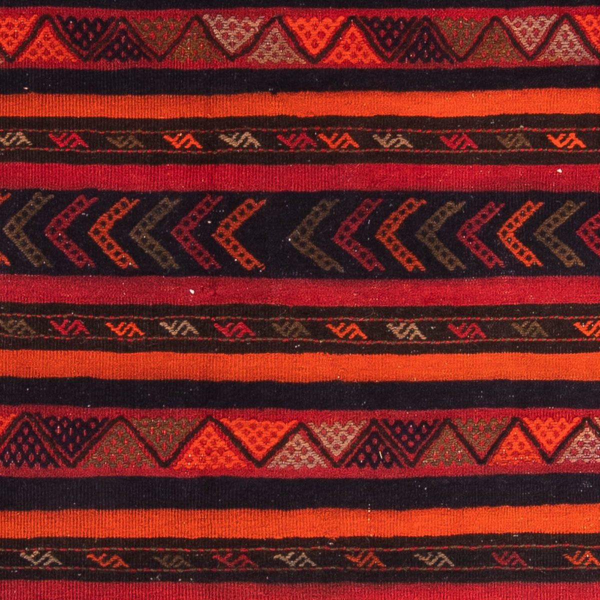 Kelim Rug - Old - 200 x 170 cm - multicolored