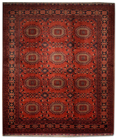 Khal Mohammadi Rug 216x275cm - Oriental Rug - red