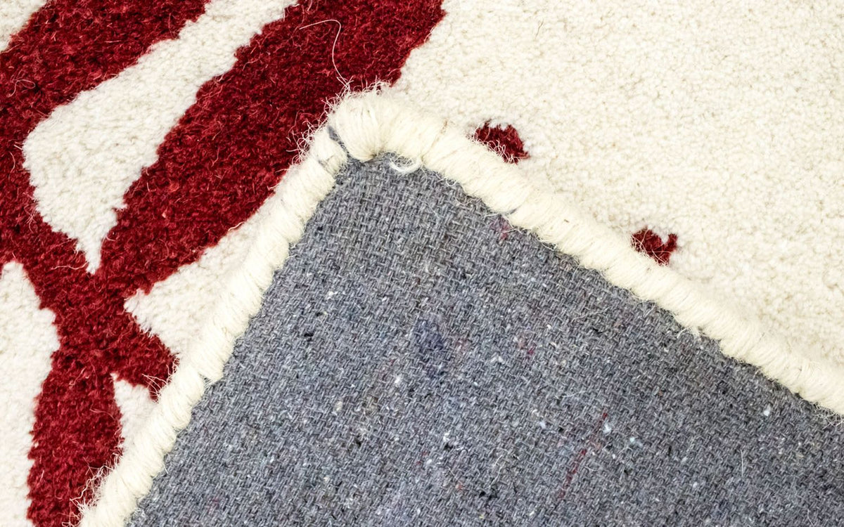 Wool Rug - 148 x 90 cm - beige