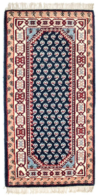 Oriental Rug - 160 x 90 cm - blue