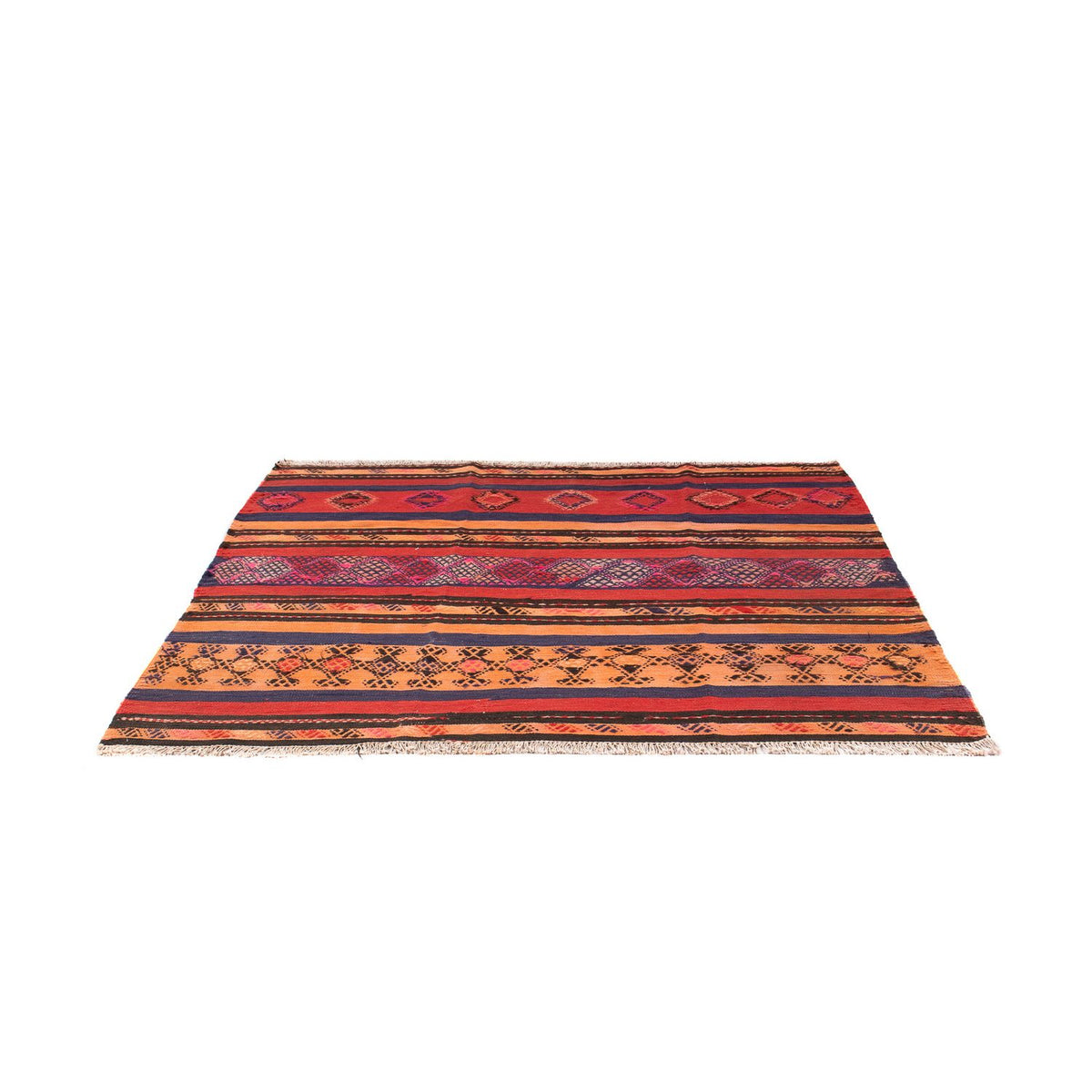 Kelim Rug - Old square  - 150 x 125 cm - multicolored