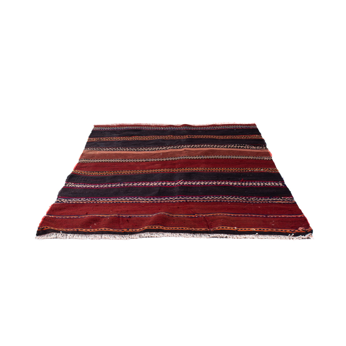 Kelim Rug - Old - 130 x 120 cm - multicolored