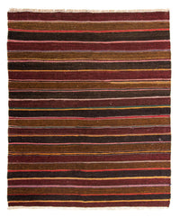 Kelim Rug - Old - 205 x 170 cm - multicolored