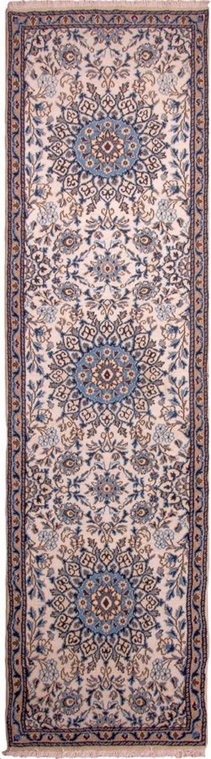 Runner Perser Rug - Nain - Royal - 295 x 81 cm - beige