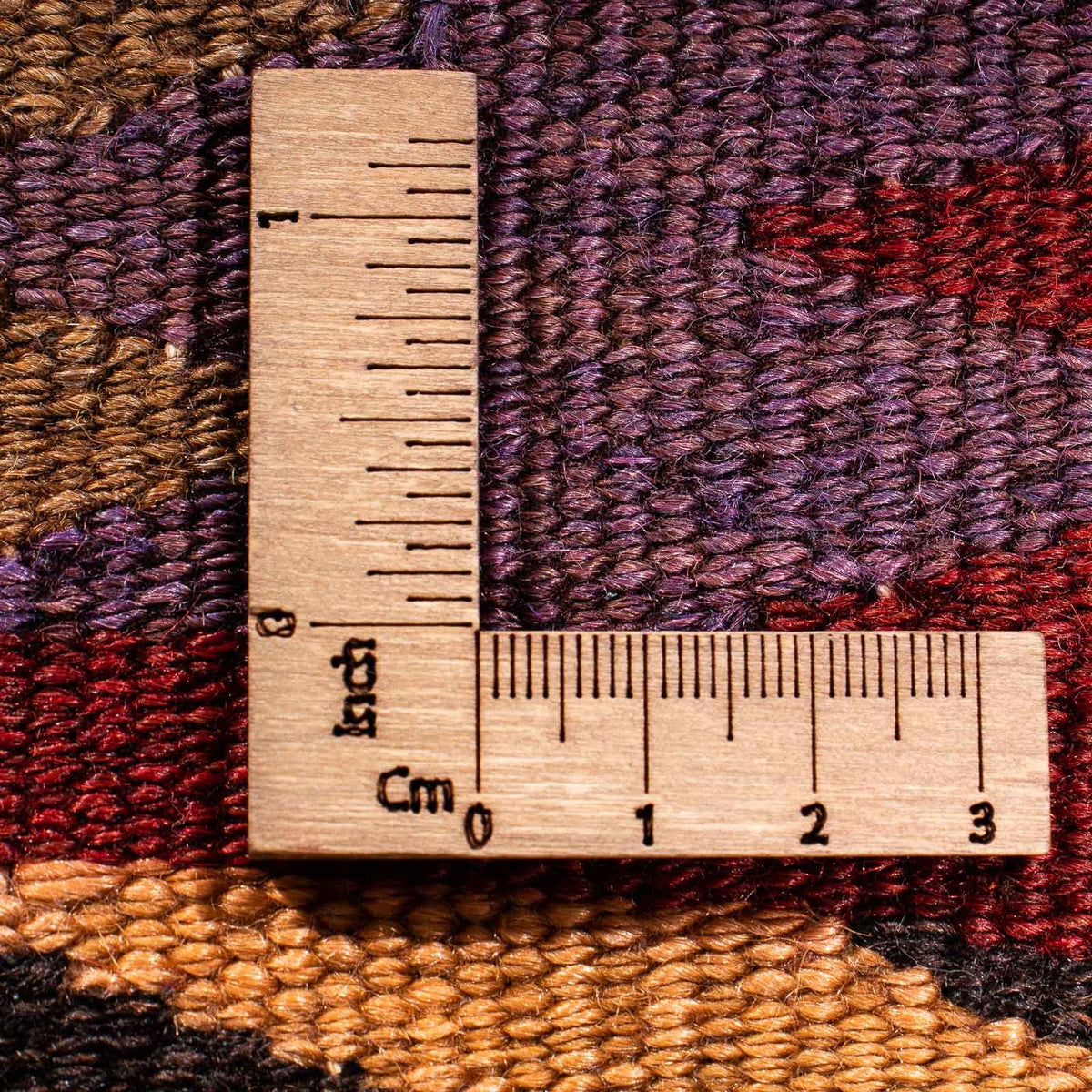 Kelim Rug - Old - 114 x 90 cm - multicolored