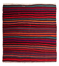 Kelim Rug - Old - 105 x 90 cm - multicolored