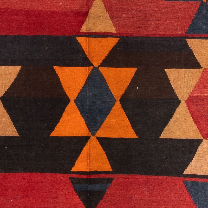 Runner Kelim Rug - Old - 295 x 120 cm - multicolored