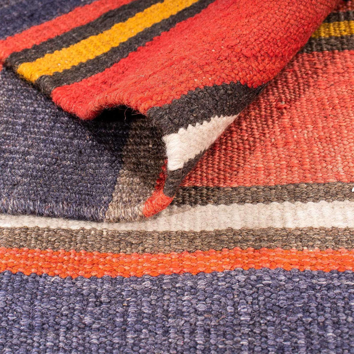 Kelim Rug - Old - 205 x 150 cm - multicolored