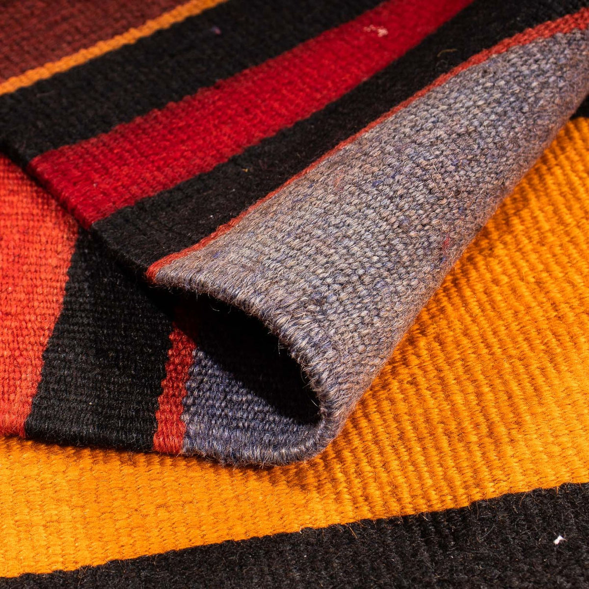 Kelim Rug - Old square  - 150 x 135 cm - multicolored