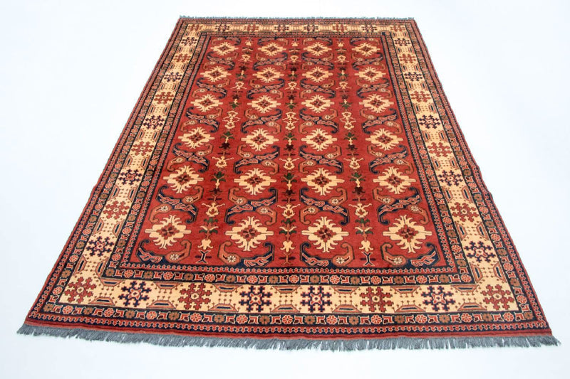 Afghan Rug - Hatschlu - 338 x 257 cm - red