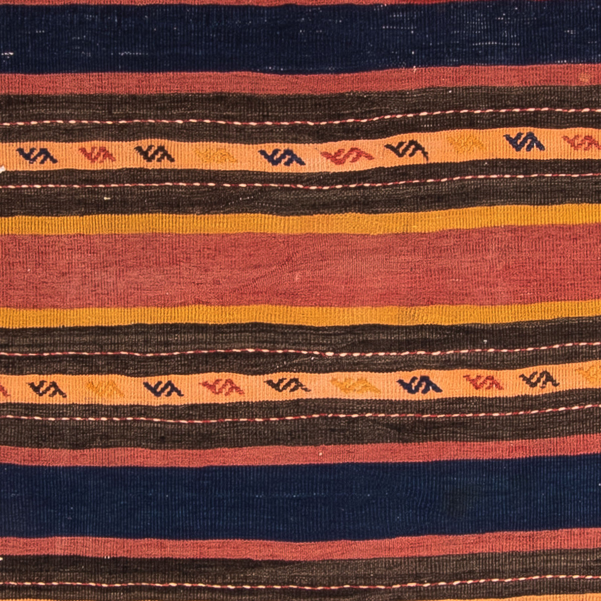 Kelim Rug - Old - 205 x 150 cm - multicolored