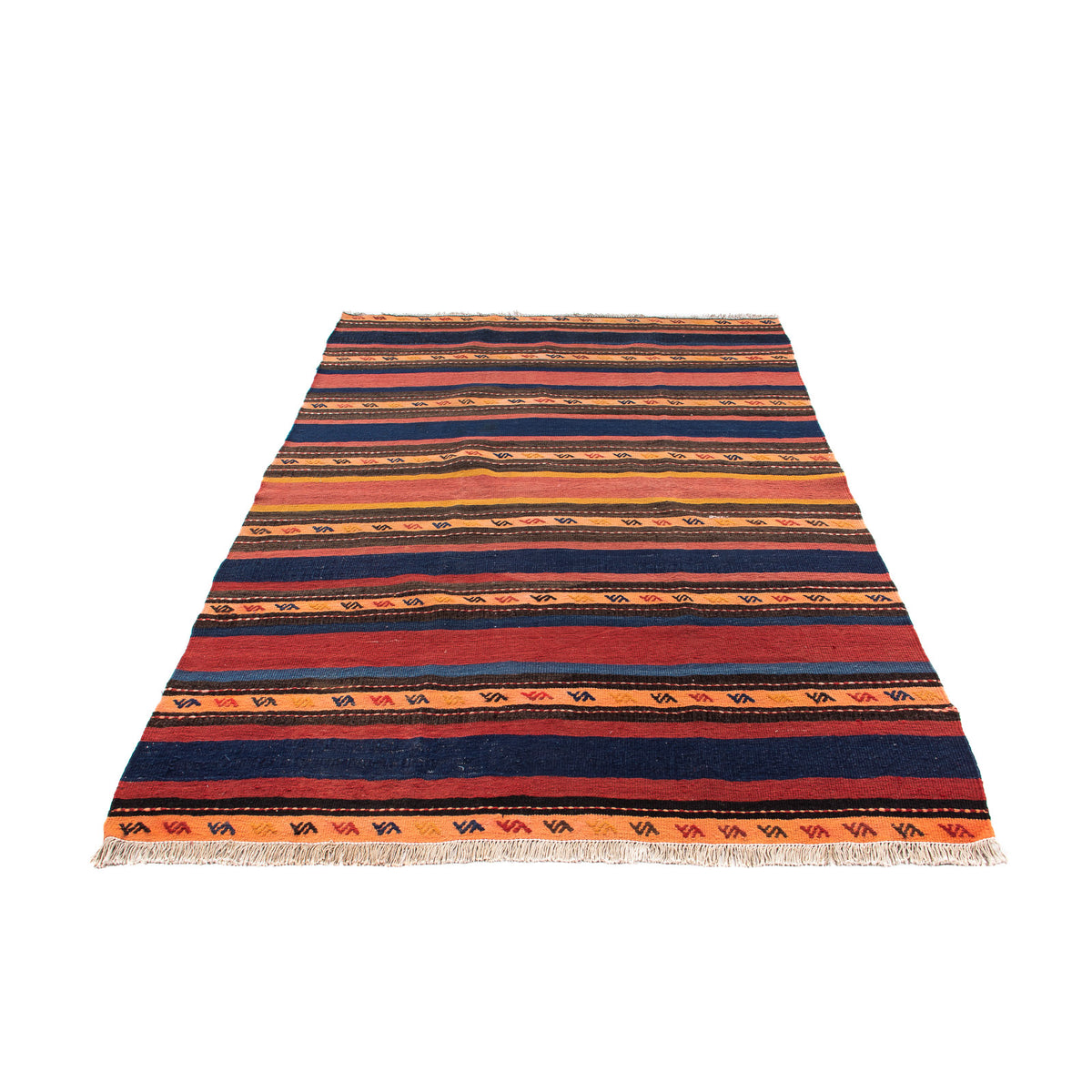 Kelim Rug - Old - 205 x 150 cm - multicolored