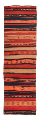 Runner Kelim Rug - Old - 280 x 85 cm - multicolored
